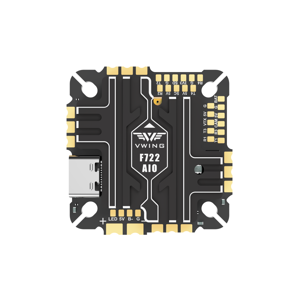 Betaflight Fc - VWING F722 AIO Flight Controller Built-in
