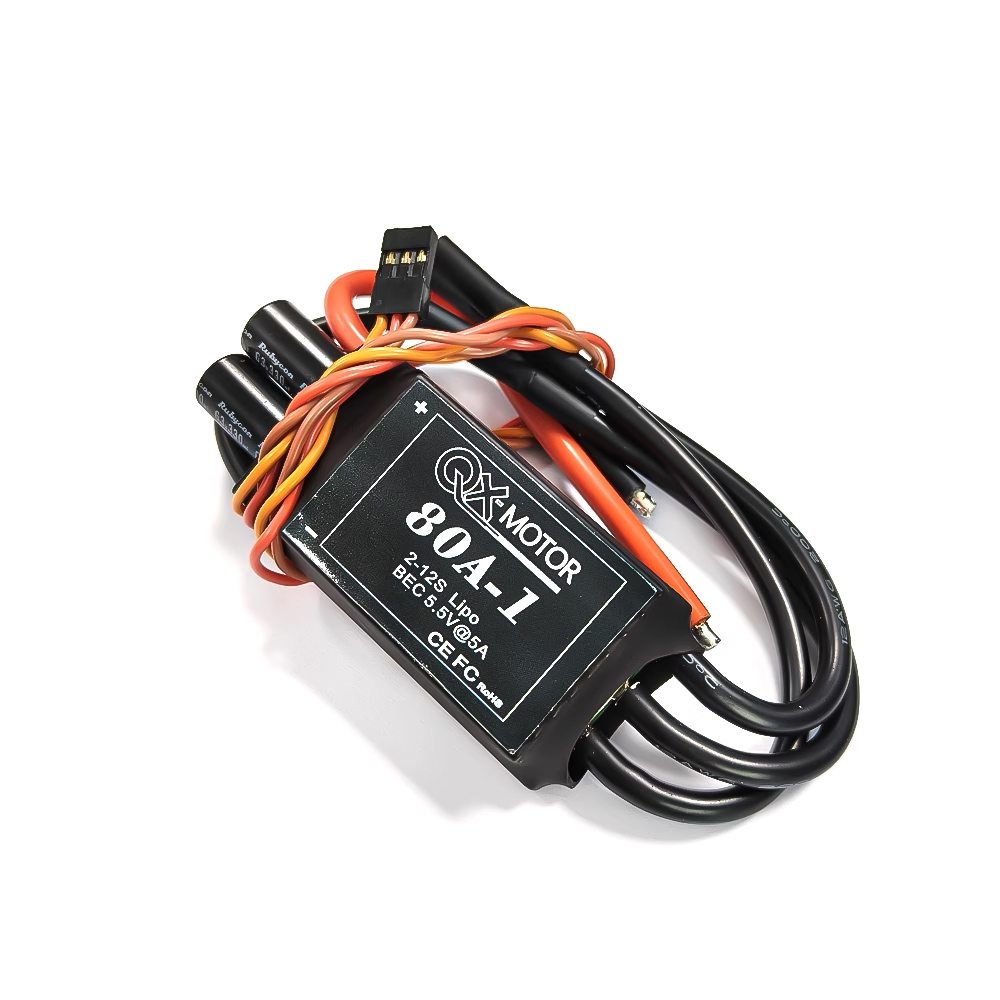 80A 2-12S brushless ESC High p - огляд і ціна Brushed Drone Motor