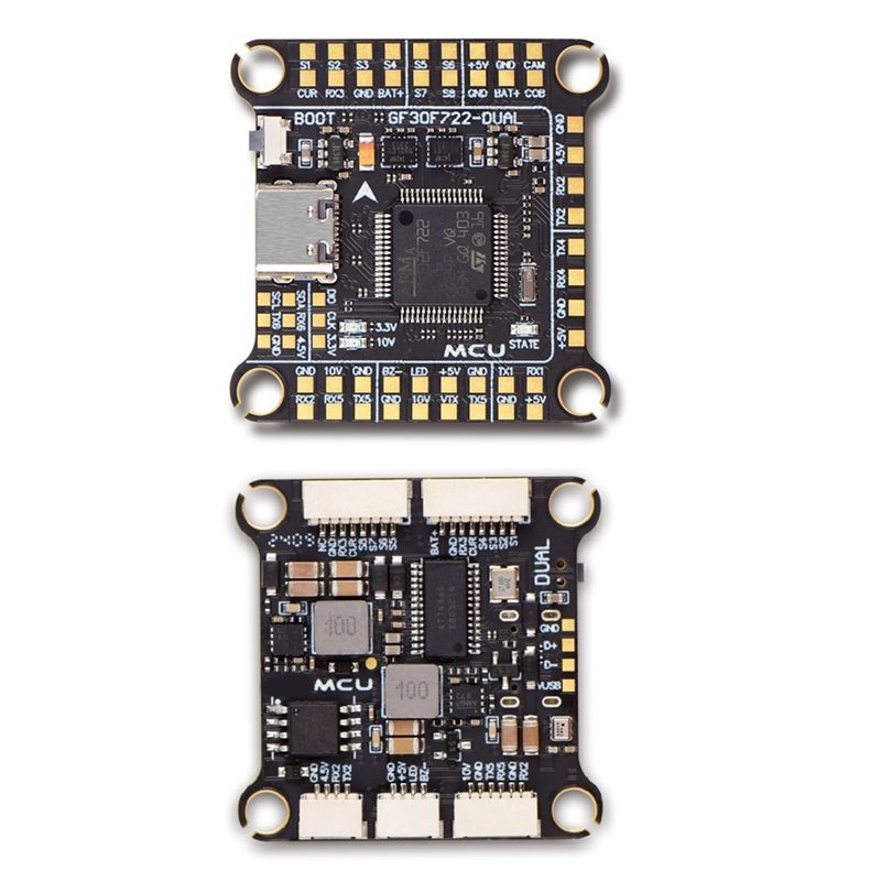 ABJL-F7 FC&ESC FPV Stack F722  - огляд і ціна F722 Flight Controller