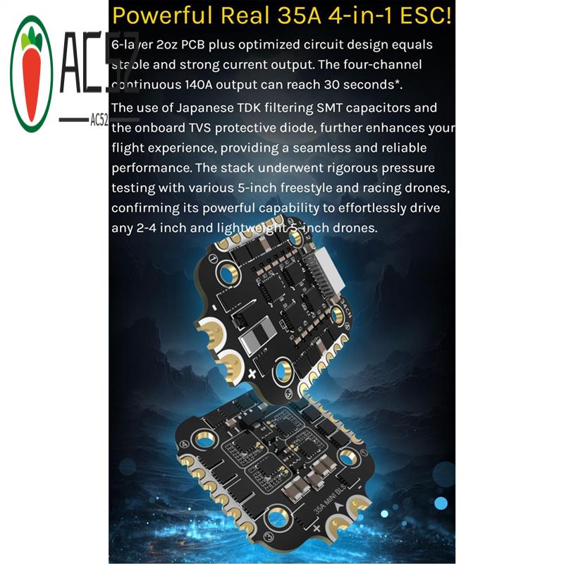 AC52-For Speedybee F405 Mini S - огляд і ціна Betaflight Fc
