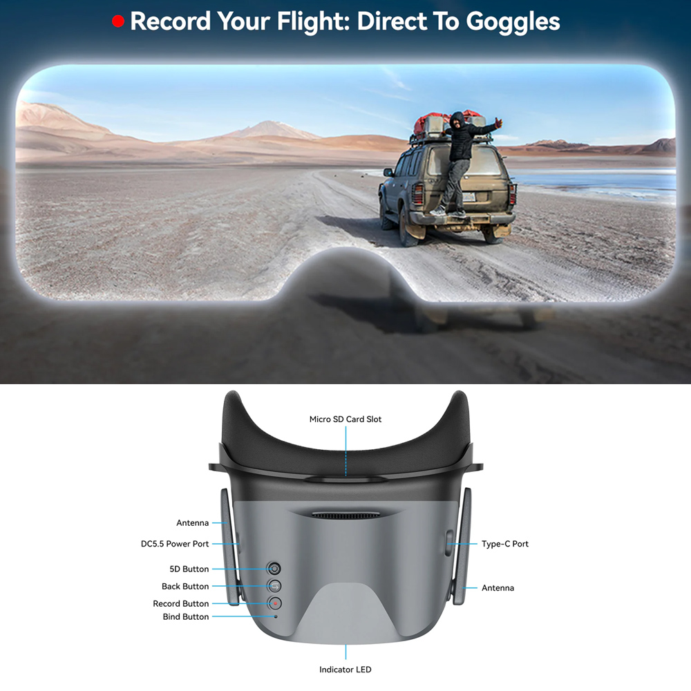 BETAFPV VR04 FPV Goggles HD Pr - огляд і ціна Goggles Fpv
