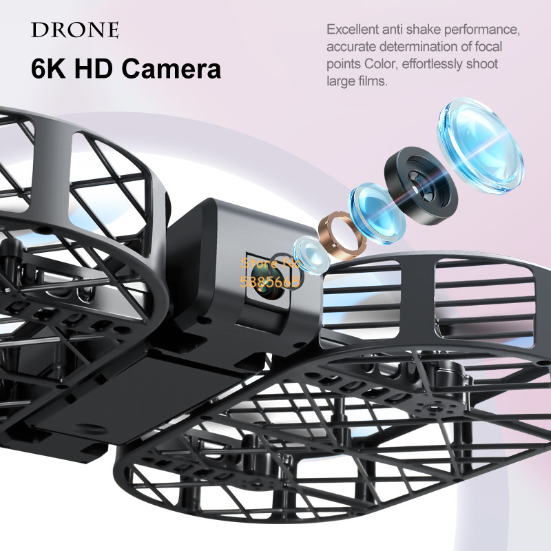 8K HD Camera 360° Protection O - огляд і ціна Brushed Drone Motor