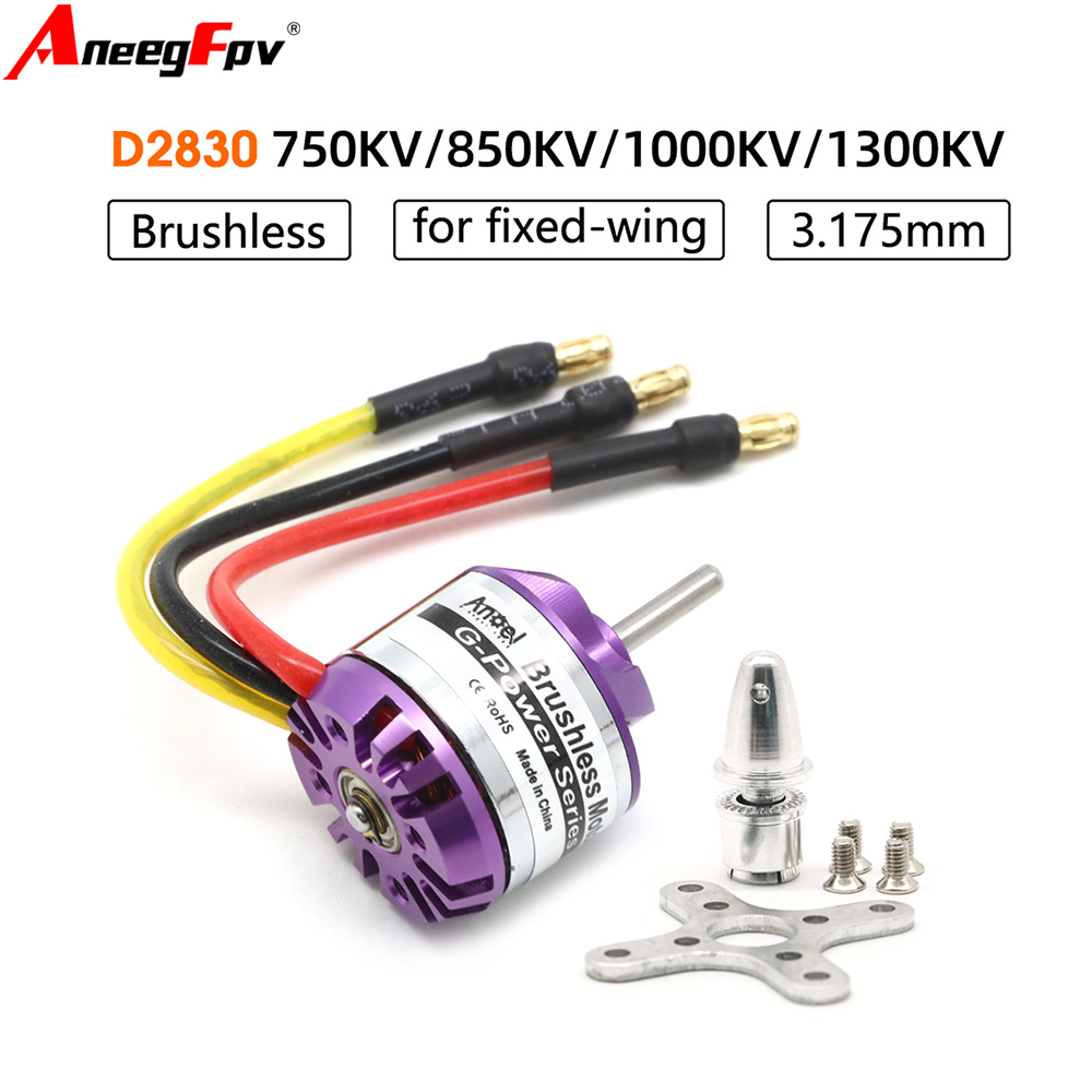 D2830 1300KV 1000KV 850KV  750 - огляд і ціна Brushed Drone Motor