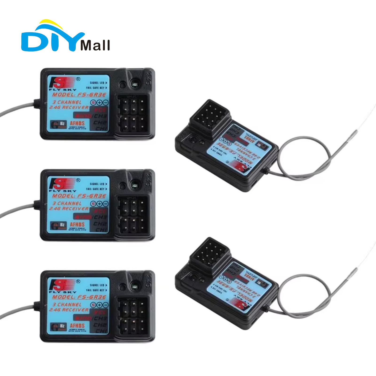 Flysky FS-GR3E 3CH 2.4GHz Wate - огляд і ціна Flysky Transmitter
