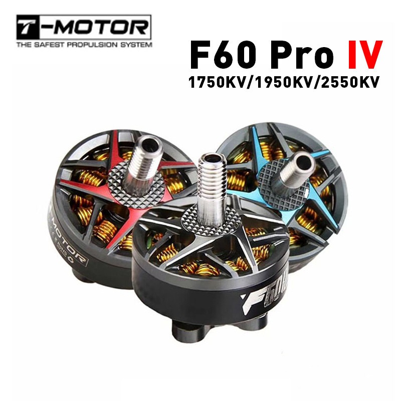 T-motor F60 Pro Iv 2207 1750kv - огляд і ціна Brushed Drone Motor