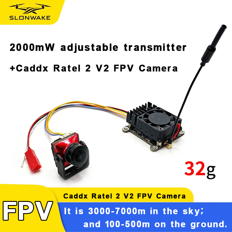 Long Range 5.8Ghz 2W FPV Wirel - огляд і ціна Fpv Camera