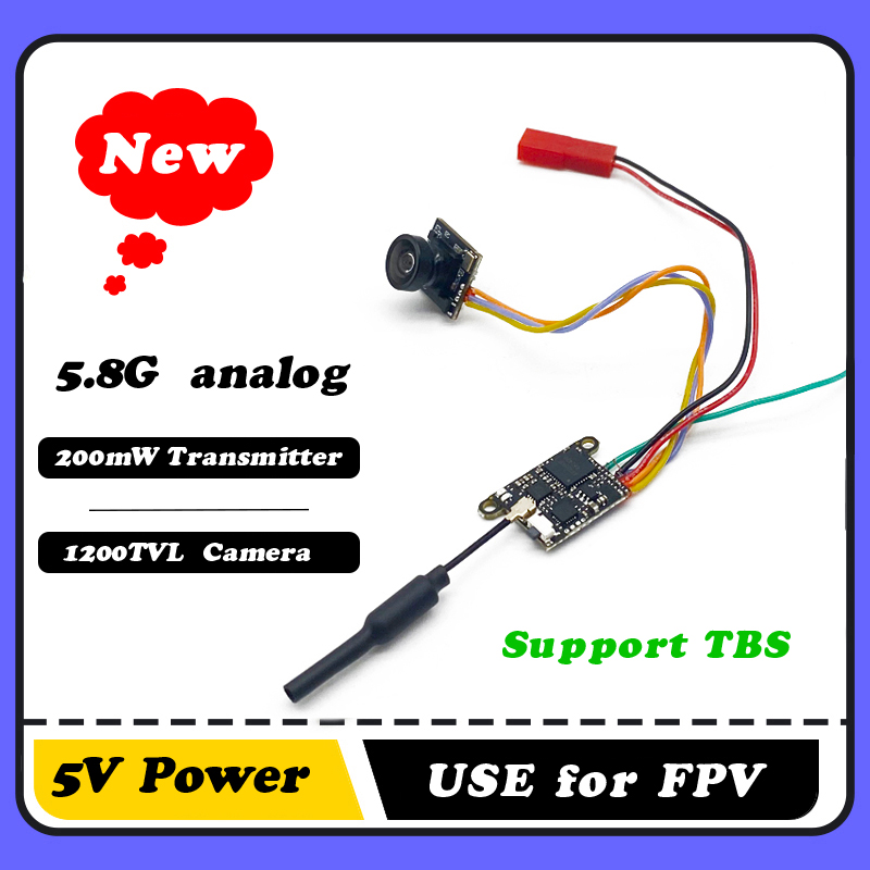 SLONWAKE 5.8G 1200TVL FPV Came - огляд і ціна Mini Drone