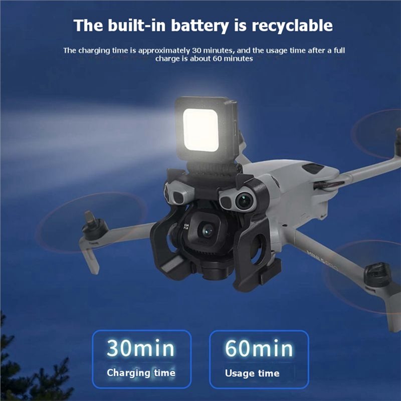 DT98 Drone Night Flight Light  - огляд і ціна Dji Mini Drone